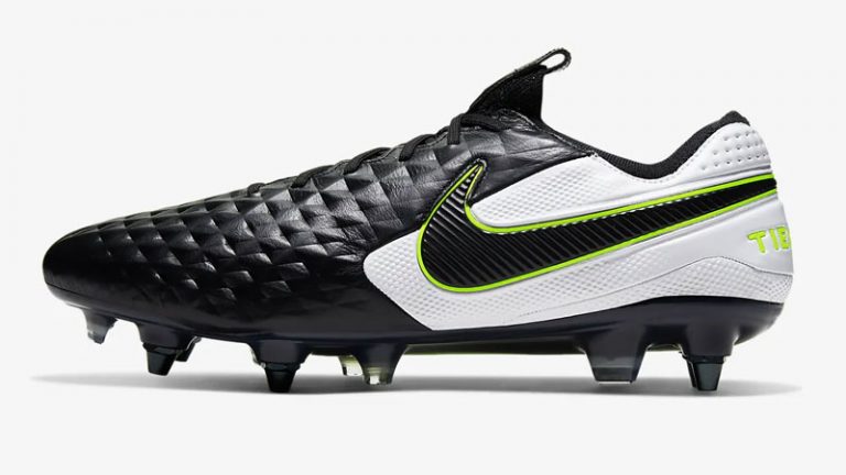 metallic soccer cleats